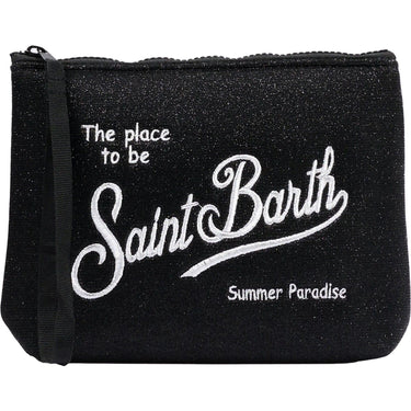 Beauty Case Donna Mc2 Saint Barth - Aline Lurex - Nero di Mc2 Saint Barth su Gianni Foti