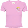 T-shirt Donna Mc2 Saint Barth - Woman T-Shirt In Rib - Rosa - Gianni Foti