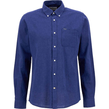 Camicie casual Uomo Barbour - Nelson Tailored Shirt - Blu