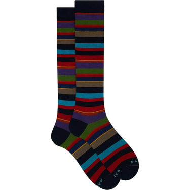 Calze Uomo Gallo - Uomo Lungo Co/Ea Leggerissim - Blu-Gianni Foti