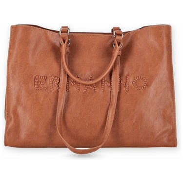 Borse Tote Donna Ermanno Scervino - Large Tote Barbara Logo - Cammello