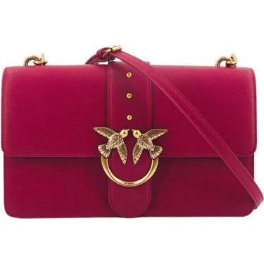 Borse a spalla Donna Pinko - Love One Classic Cl Vitello Se - Rosso