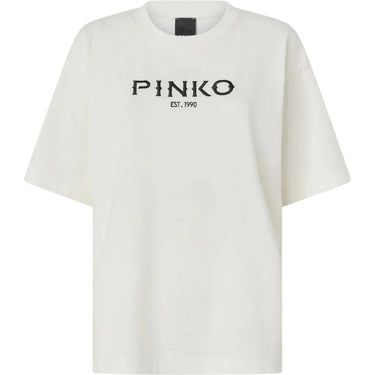 T-shirt Donna Pinko - Carmagnola T-Shirt Jersey Vint - Bianco
