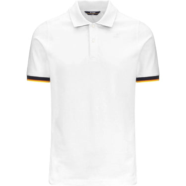 Polo Uomo K-Way - Vincent Pique - Bianco-Gianni Foti