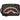Beauty Case Unisex Sprayground - Peeking Character Check Toiletry - Marrone