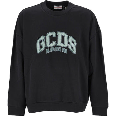 Felpe con cappuccio Uomo Gcds - Logo Lounge Crew - Nero-Gianni Foti
