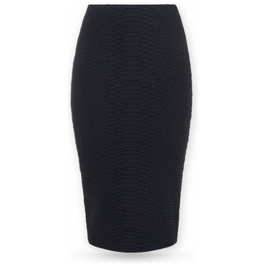 Gonne casual Donna Elisabetta Franchi - Gonna di maglia GK10S67E2 - Nero