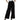 Pantaloni Donna Twinset - Pantalone Largo Con Cintura Staccabile - Nero