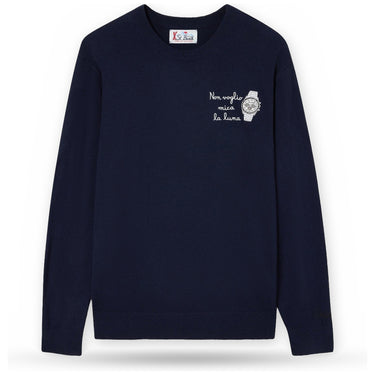 Maglioni Uomo Mc2 Saint Barth - Crew Neck Light Sweater Luna Watch 61 - Multicolore