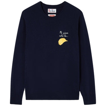 Maglioni Uomo Mc2 Saint Barth - Crew Neck Light Sweater Amica Chips Piace 61 - Multicolore