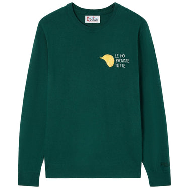 Maglioni Uomo Mc2 Saint Barth - Crew Neck Light Sweater Amica Chips Provate 51 - Multicolore