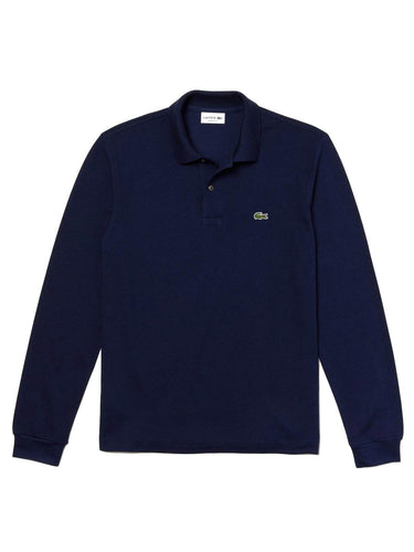 Polo Uomo Lacoste - Polo Basic Manica Lunga - Blu-Gianni Foti