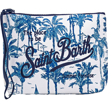 Pochette e Clutch Unisex Mc2 Saint Barth - Bikini Holder Bag - Blu - Gianni Foti