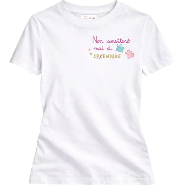 T-shirt Donna Mc2 Saint Barth - Cotton Crew Neck T-Shirt - Bianco
