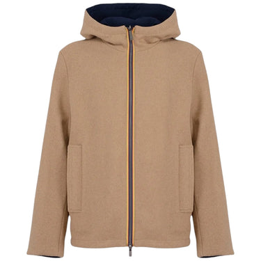Giubbotti Uomo K-Way - Claudel Wool Bonded Double - Beige