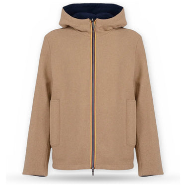 Giubbotti Uomo K-Way - Claudel Wool Bonded Double - Beige