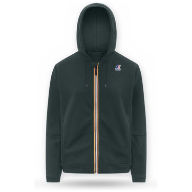 Felpe con cappuccio Uomo K-Way - Prosper Brushed Pc - Verde