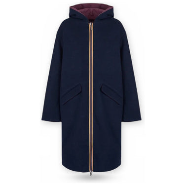 Giubbotti Donna K-Way - Shala Wool Bonded Double - Blu