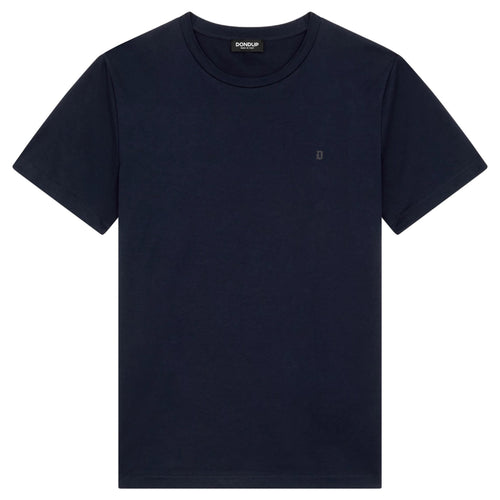 T-shirt Uomo Dondup - T-shirt regular in jersey - Blu