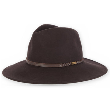 Bombette Donna Barbour - Tack Fedora - Marrone