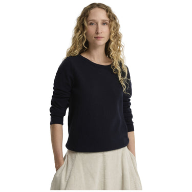 Maglie Donna Barbour - Pendle Crew Knit - Blu