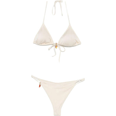 Coordinati Donna Mc2 Saint Barth - Triangle Bikini ( Leah + Zephire ) - Bianco