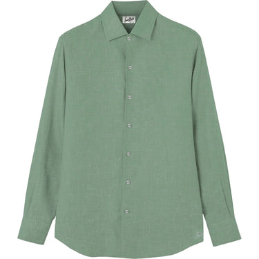 Camicie casual Uomo Mc2 Saint Barth - Shirt With Internal Facings - Verde