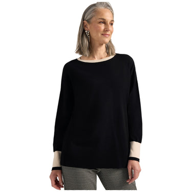 Maglioni Donna Elena Mirò - Pullover M035Z0 - Nero
