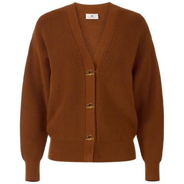 Maglie Donna Elisabetta Franchi - Maglia tricot MK01S66E2 - Marrone