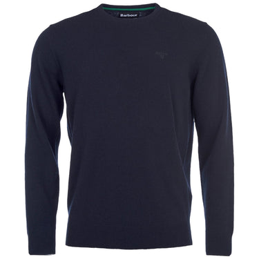 Maglie Uomo Barbour - Essential Lambswool Crew Neck - Blu