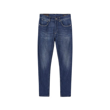 Pantaloni Uomo Dondup - Pantalone Dian 34 Inches - Blu-Gianni Foti