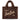 Borse a spalla Unisex Mc2 Saint Barth - Small Bag with Strap Vanity Mini Teddy Dark Leopard 18 Emb - Multicolore
