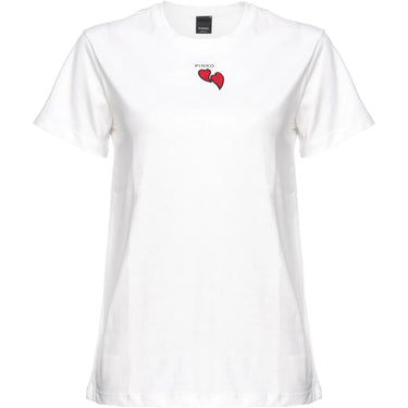 T-shirt Donna Pinko - Trapani T-Shirt Jersey Di Coto - Bianco - Gianni Foti