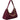 Borse a mano Donna Twinset - Tracolla Grande In Camoscio/Manico In Catena Logo - Bordeaux