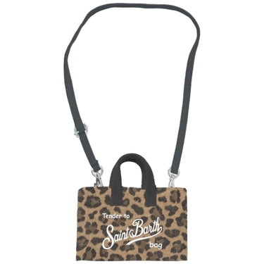 Pochette e Clutch Unisex Mc2 Saint Barth - Phone Bag Felt Leo 18 Emb - Multicolore