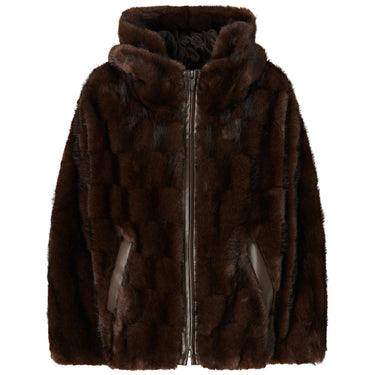 Pellicce Donna Pinko - Cadetia Cappa Aspen Aspetto Vi - Marrone