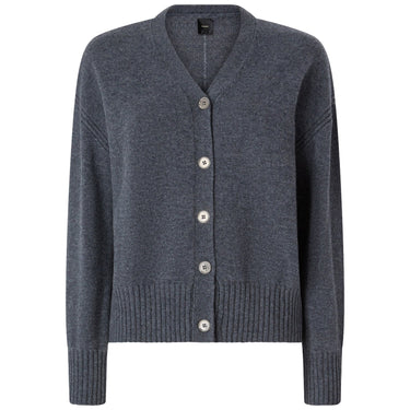 Cardigan Donna Pinko - Vienna Cardigan 90 Lana 10 Cas - Grigio