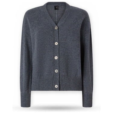 Cardigan Donna Pinko - Vienna Cardigan 90 Lana 10 Cas - Grigio
