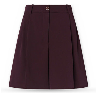 Pantaloncini Donna Pinko - Shetana Short Fluido - Bordeaux