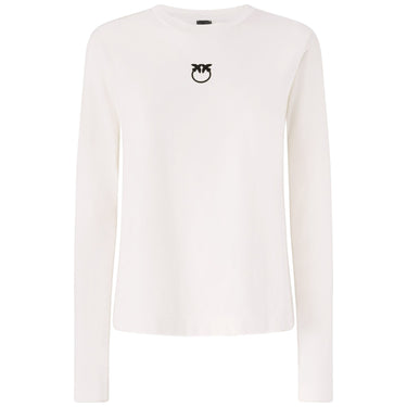 T-shirt Donna Pinko - Toblino T-Shirt Jersey Logo Fl - Beige