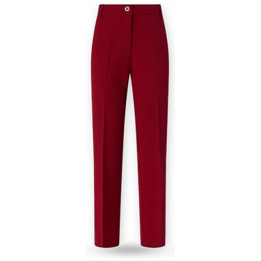 Pantaloni Donna Pinko - Protea Pantalone Crepe Poly Vi - Rosso