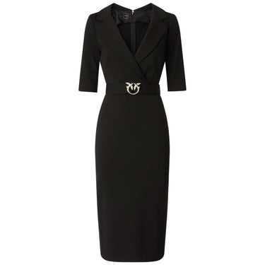 Vestiti casual Donna Pinko - Arnebia Abito Punto Stoffa - Nero