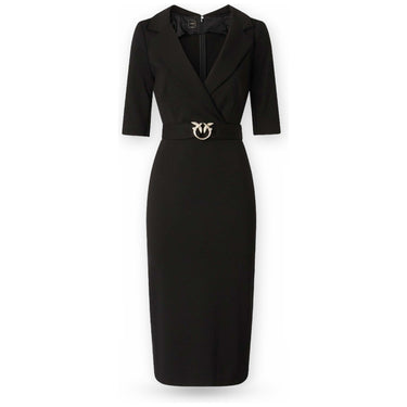 Vestiti casual Donna Pinko - Arnebia Abito Punto Stoffa - Nero