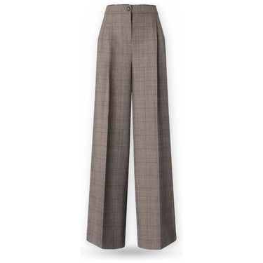 Pantaloni Donna Pinko - Plumeria Pantalone Misto Lana - Beige