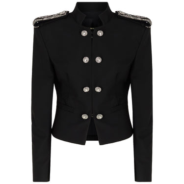 Giacche Donna Pinko - Mini Giacca Tecnico Bistretch - Nero