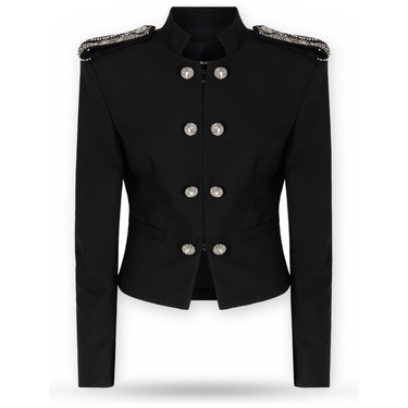 Giacche Donna Pinko - Mini Giacca Tecnico Bistretch - Nero