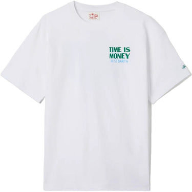 T-shirt Uomo Mc2 Saint Barth - Man Oversize T-Shirt - Bianco
