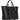 Borse a spalla Donna Pinko - Carrie Shopper Big Pelle Botta - Nero