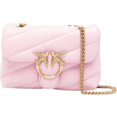 Borse a spalla Donna Pinko - Love Baby Puff C Sheep Nappa - Rosa di Pinko su Gianni Foti