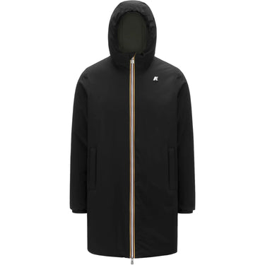 Giubbotti Uomo K-Way - Jacob St Warm Double - Nero-Gianni Foti